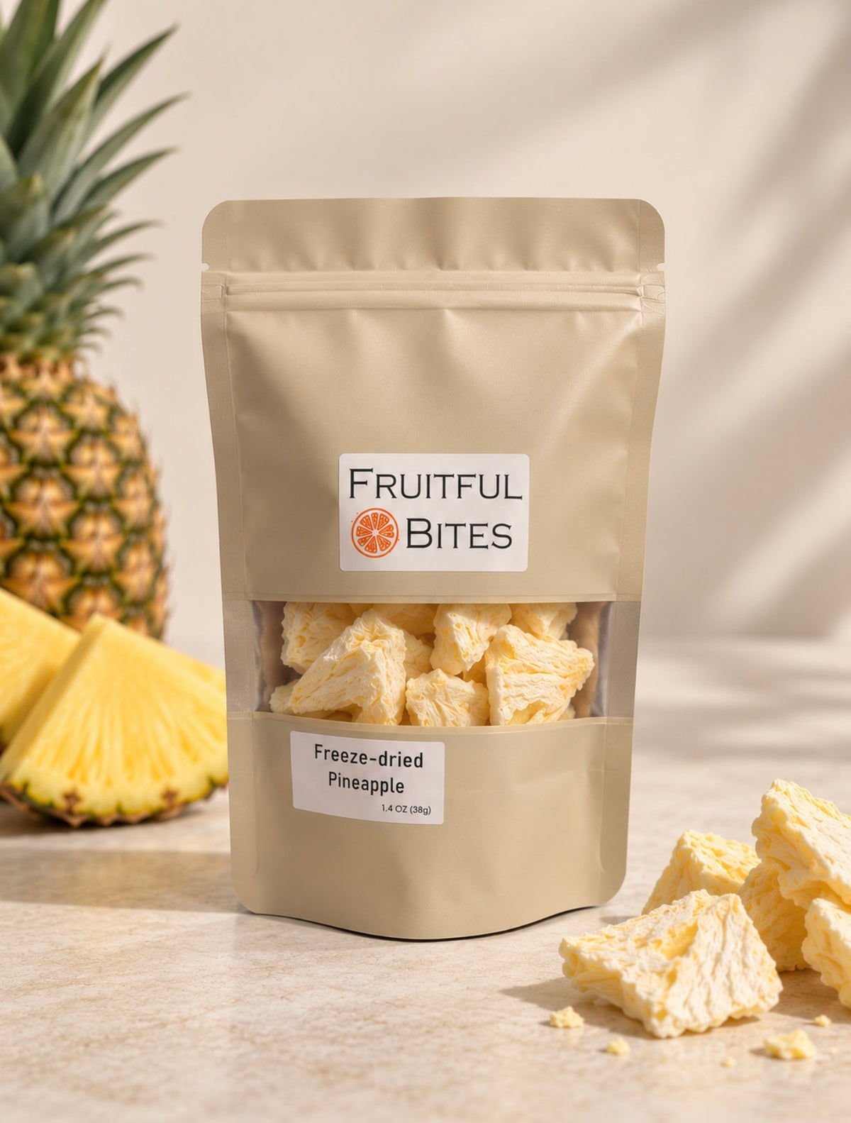 Freeze-Dried Pineapple