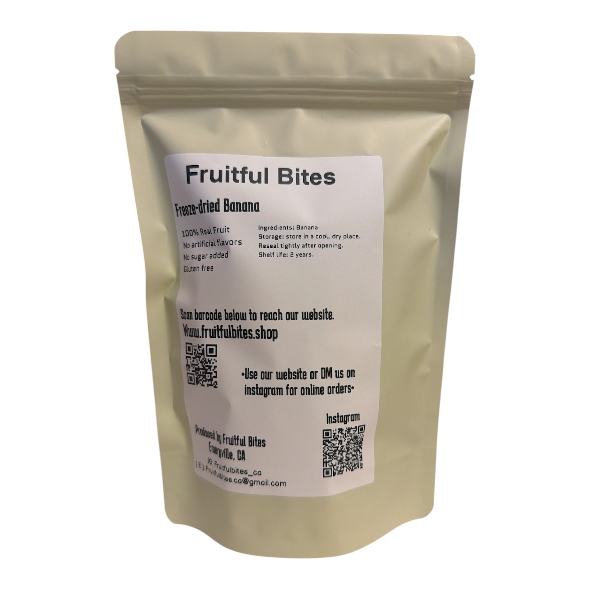 Freeze-Dried Banana